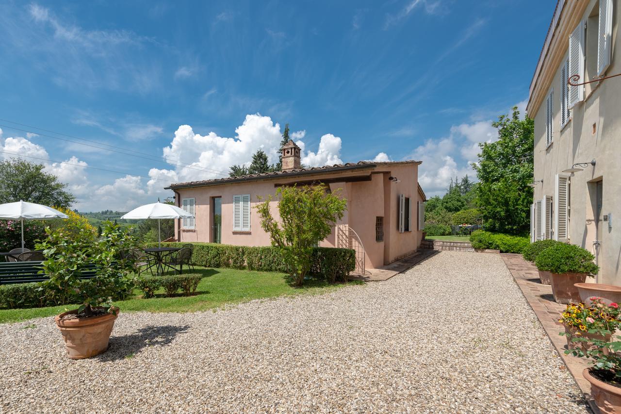 Villa Il Borghetto Siena Exterior foto